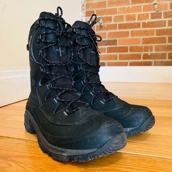 Columbia Bugaboot Plus II XTM Omni Heat Mens Boot #BM 3876-010 Black Charcoal main image 12